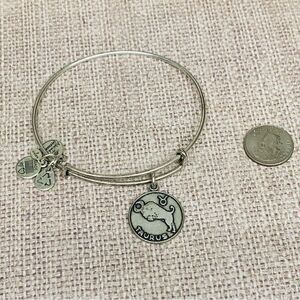 Alex and Ani Silver Taurus Bracelet‎